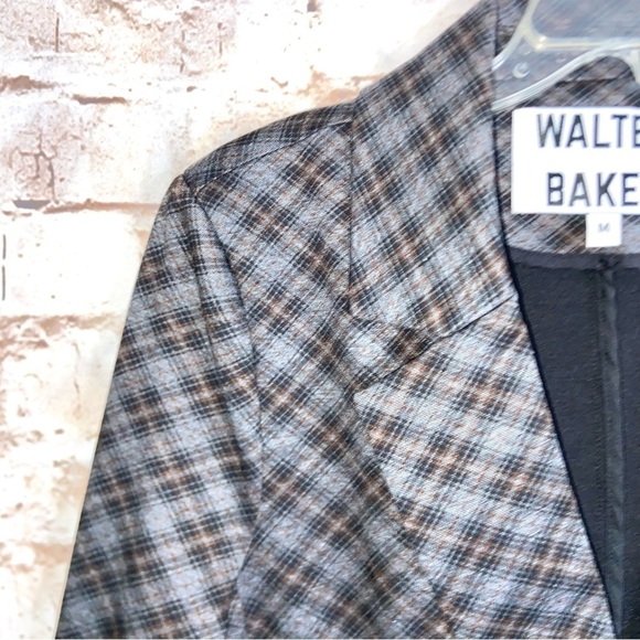Walter Baker Plaid Blazer Size Medium - Picture 3 of 7